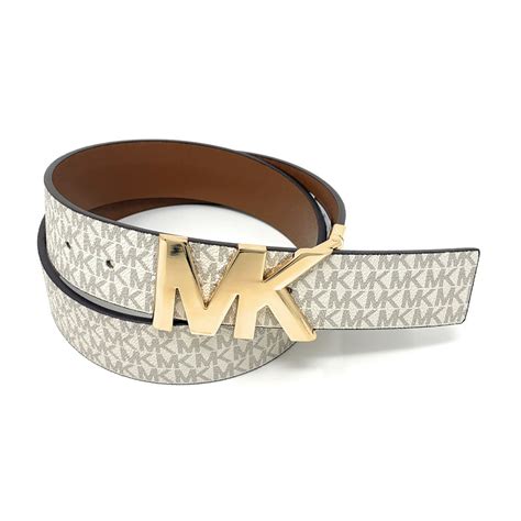 michael kors vanilla belt|michael kors belt for men.